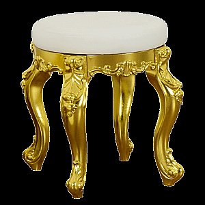 Пуфик Migliore 26946 золото купить в интернет-магазине сантехники Sanbest