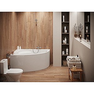 Ванна акриловая Santek Шри-Ланка 150x100 белая купить в интернет-магазине Sanbest