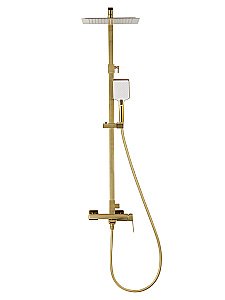 Душевая система WONZON & WOGHAND DIAMOND WW-88739011-BG брашированное золото купить в интернет-магазине сантехники Sanbest