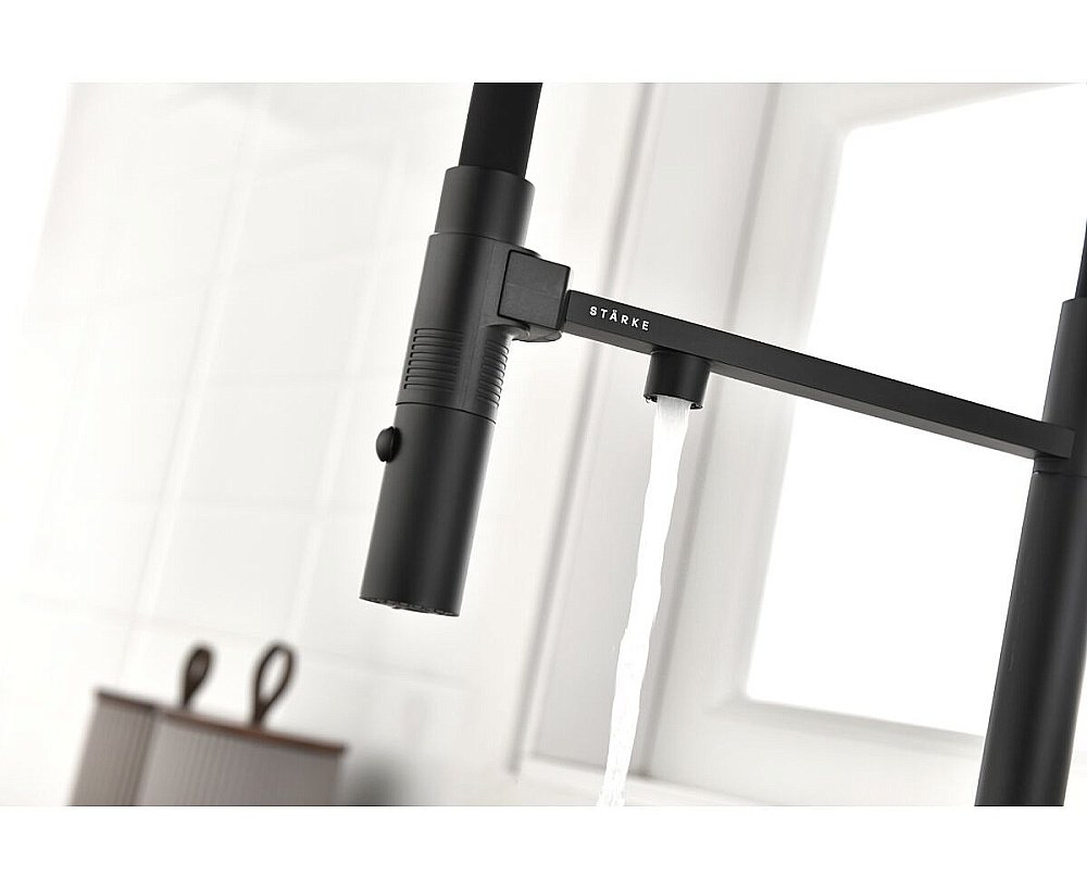 Смеситель для кухни Paulmark Gravity Gr213888-AN антрацит купить в интернет-магазине сантехники Sanbest