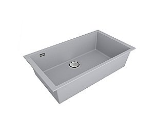 Кухонная мойка Paulmark Neo Classic 76 PM967644-UGR серая матовая купить в интернет-магазине сантехники Sanbest