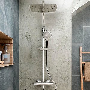 Душевая система Ideal Standard Idealrain Cube Evo Jet A6986AA купить в интернет-магазине сантехники Sanbest