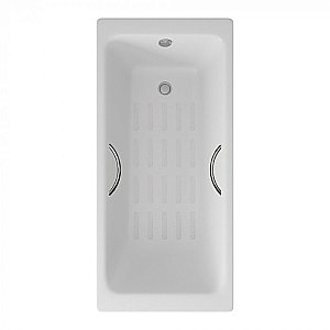 Ванна чугунная Delice PARALLEL Comfort DLR220506R-AS 180x80 белая с ручками купить в интернет-магазине Sanbest
