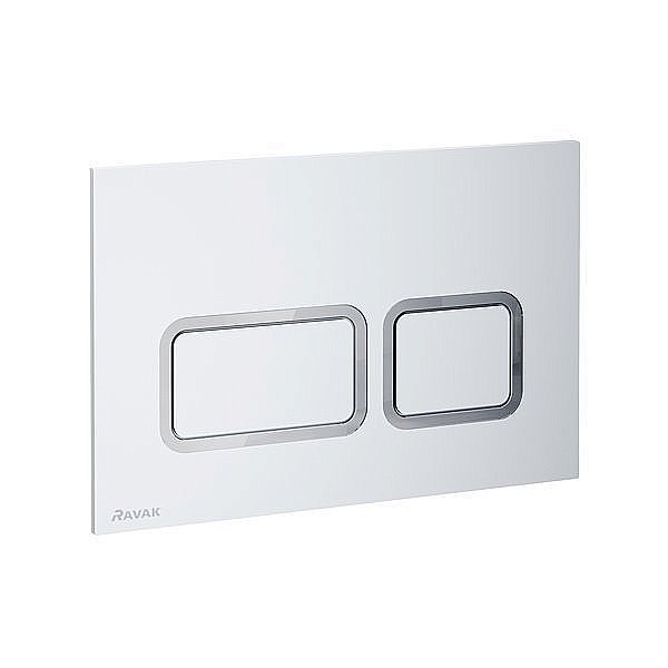 Кнопка для инсталляции Ravak TWIN Flat X01739 купить в интернет-магазине сантехники Sanbest