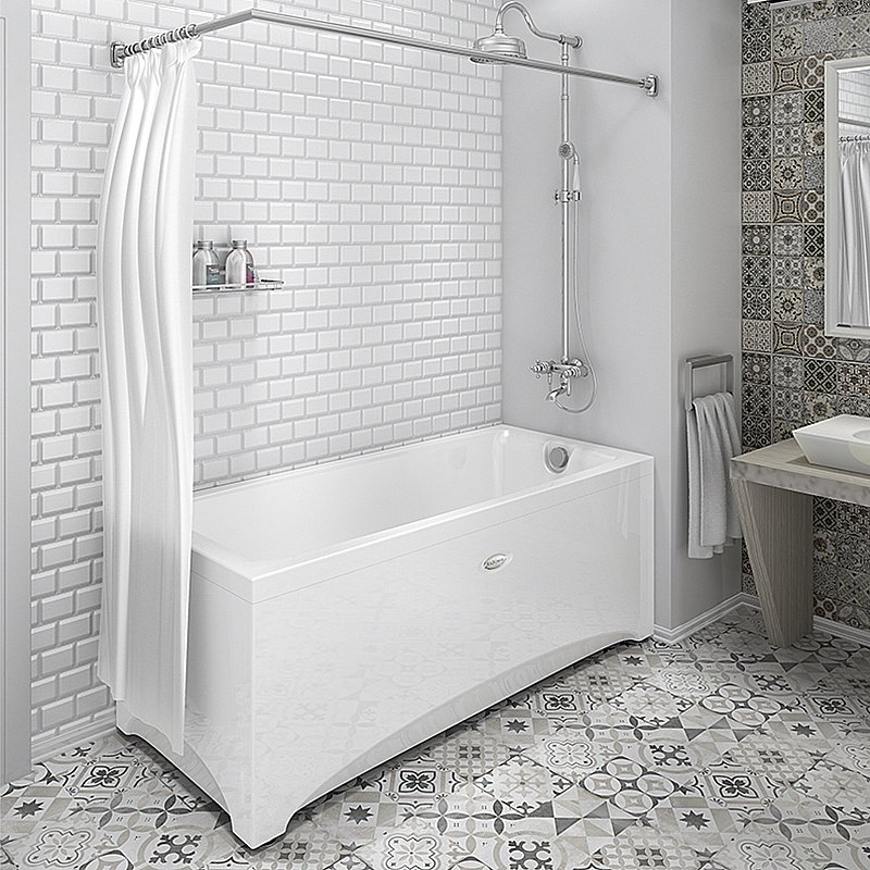 Акриловая ванна Vannesa Веста 168х70 купить в интернет-магазине Sanbest