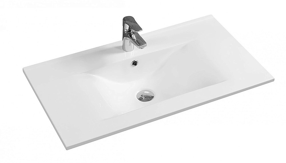 Раковина Gid Integrado 101 NYJ807-100 71118 белая купить в интернет-магазине Sanbest