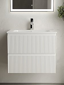Тумба с раковиной Sancos SNOB R SNR60W 60 Bianco для ванной в интернет-магазине Sanbest