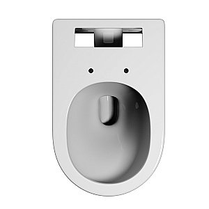 Унитаз подвесной Abber Bequem AC1126P белый, с крышкой микролифт купить в интернет-магазине Sanbest