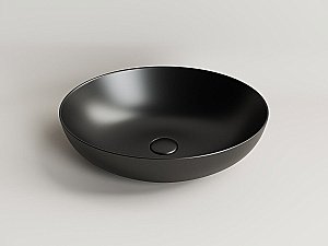 Раковина накладная Ceramica Nova Element CN6017MB черная матовая купить в интернет-магазине Sanbest