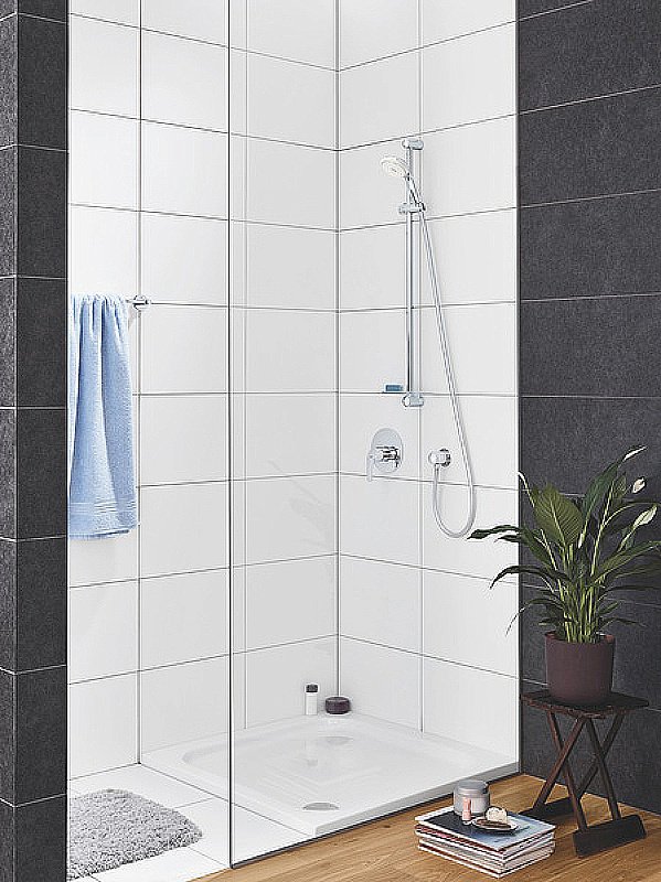 Душевой гарнитур Grohe Tempesta New 100 27795001 хром купить в интернет-магазине сантехники Sanbest