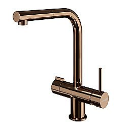 Смеситель для кухни WasserKraft A8997 розовое золото купить в интернет-магазине сантехники Sanbest