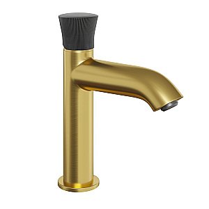 Смеситель для раковины PAINI Domus 18PJ205PZ золото матовое купить в интернет-магазине сантехники Sanbest