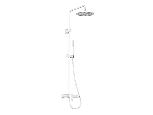 Душевая система Ravak Spring SG 098.10WHM X070581 Белый матовый купить в интернет-магазине сантехники Sanbest