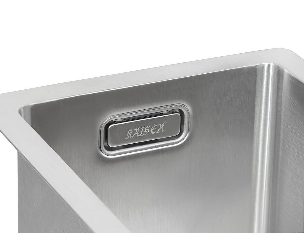 Мойка кухонная Kaiser KSM-2344 хром купить в интернет-магазине сантехники Sanbest