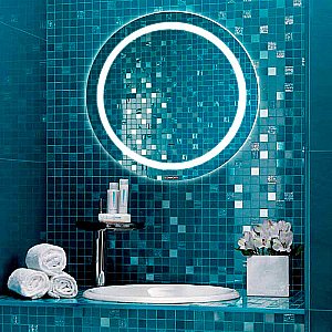 Зеркало Comforty Круг 75 00-00013782 в ванную от интернет-магазине сантехники Sanbest