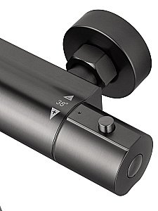 Смеситель для душа с термостатом WONZON & WOGHAND INN 6 WW-B2029-A-BGG темный графит купить в интернет-магазине сантехники Sanbest