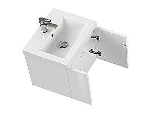 Мебель для ванной подвесная Cersanit COLOUR 50 белая для ванной в интернет-магазине Sanbest