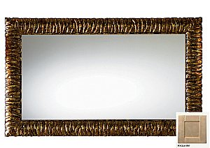 Зеркало Cezares Cavalli CAVALLI 1200x30x750 орех в ванную от интернет-магазине сантехники Sanbest