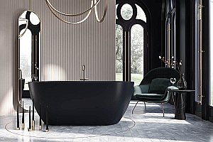 Ванна Holbi Venus Soft Rock Color 1.01.001.11.3 168x80 цвет по RAL купить в интернет-магазине Sanbest