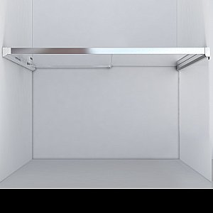 Душевая дверь Vincea Lugano VDS-1L120CLGM-1 120 стекло прозрачное/профиль вороненая сталь купить в интернет-магазине Sanbest