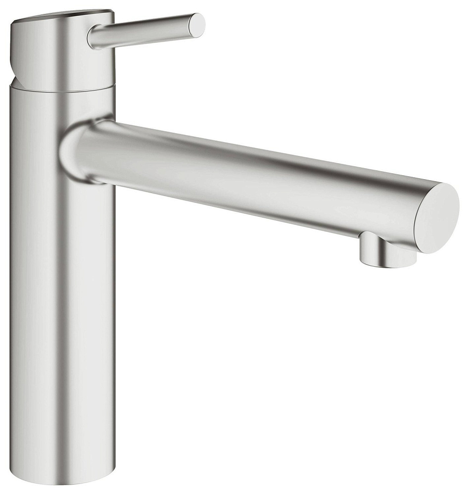 Смеситель для кухни Grohe Concetto new 31128DC1 сталь купить в интернет-магазине сантехники Sanbest