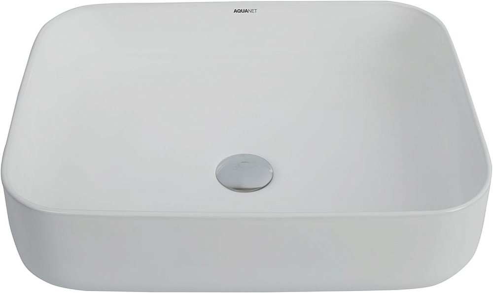 Раковина накладная Aquanet Soul-1 50 211282 белая купить в интернет-магазине Sanbest