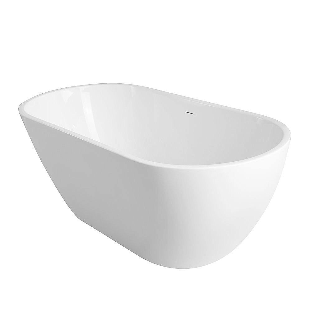 Ванна акриловая Art&Max AM-LATINA-1600-730 белая купить в интернет-магазине Sanbest