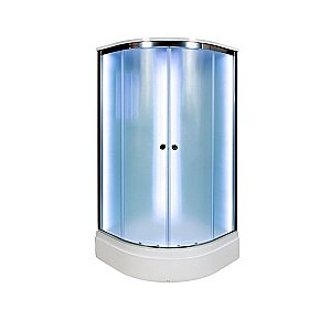 Душевая кабина DTO Серия D D271S LED 100x100 купить в интернет-магазине Sanbest
