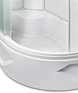 Душевая кабина Alex Baitler 120х80 MR3512TP стекло матовое/профиль белый матовый купить в интернет-магазине Sanbest