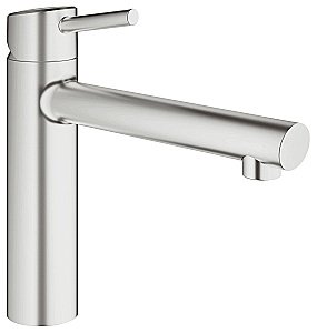 Смеситель для кухни Grohe Concetto new 31128DC1 сталь купить в интернет-магазине сантехники Sanbest
