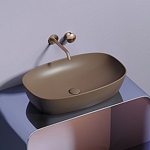 Раковина Ceramica Nova Element 60 CN6049MDB темно-коричневая матовая купить в интернет-магазине Sanbest