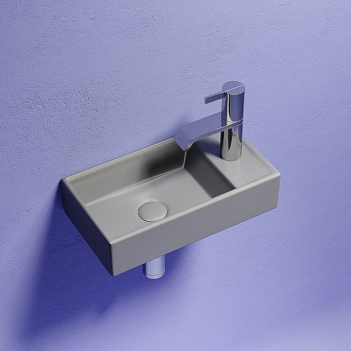 Раковина Ceramica Nova Element CN6051MH антрацит матовый купить в интернет-магазине Sanbest