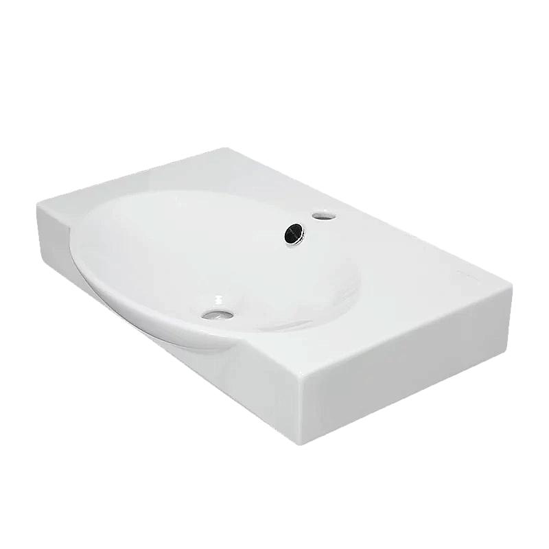 Раковина Sanita luxe Infinity 65 INF65SLWB01KR белая купить в интернет-магазине Sanbest