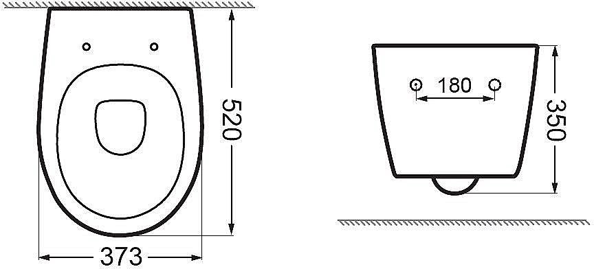 Унитаз подвесной Aquanet ZV-1 белый с крышкой микролифт, безободковый, слив-торнадо купить в интернет-магазине Sanbest