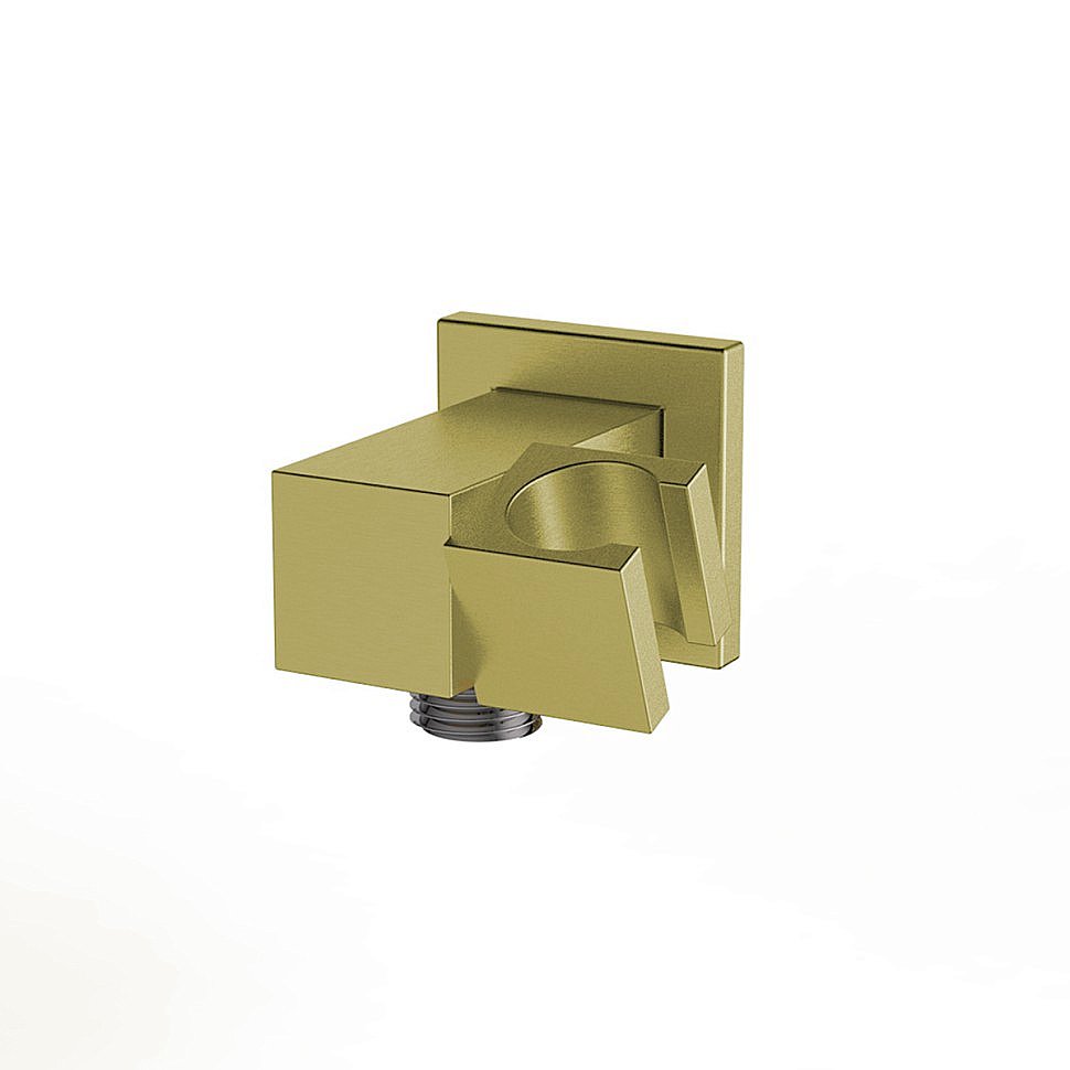 Подключение для шланга Paini 50PJ480QQ золото брашированное купить в интернет-магазине сантехники Sanbest