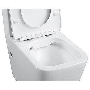 Унитаз Black&White UNIVERSE W-7703 белый, безободковый, с бачком купить в интернет-магазине Sanbest