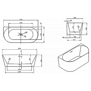 Инсталляция для унитаза Azario AZ-8010-1000 купить в интернет-магазине сантехники Sanbest
