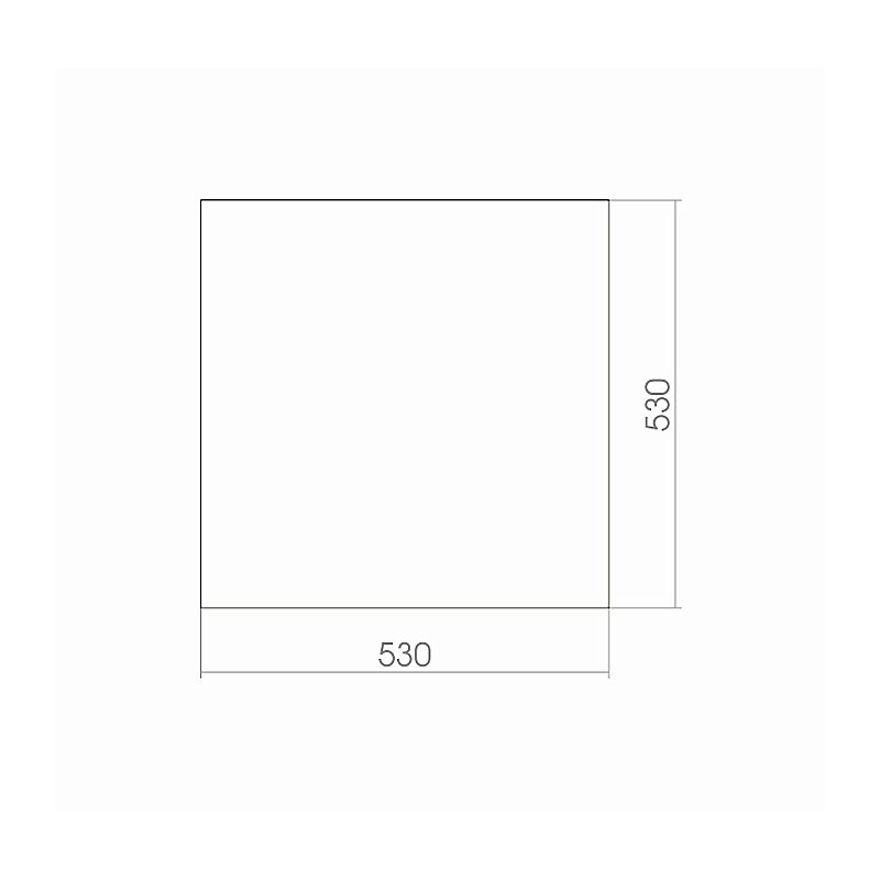 Зеркало LORANTO Квадрат 00000000719 53х53 фацет в ванную от интернет-магазине сантехники Sanbest