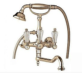 Смеситель для ванны Cezares DIAMOND-VDF-02-Sw бронза купить в интернет-магазине сантехники Sanbest