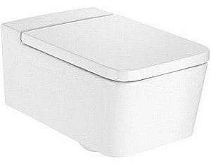 Унитаз подвесной Roca Inspira SQUARE 346537000 безободковый купить в интернет-магазине Sanbest