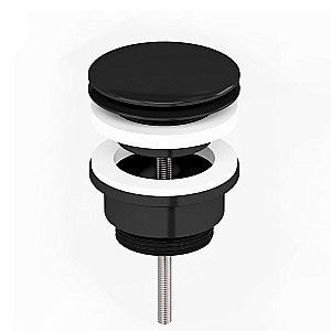 Донный клапан PAINI 53PZ945ETSR черный матовый купить в интернет-магазине сантехники Sanbest