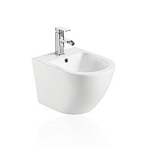 Биде подвесное Koller Pool ROUND RN-0495-B белый купить в интернет-магазине Sanbest