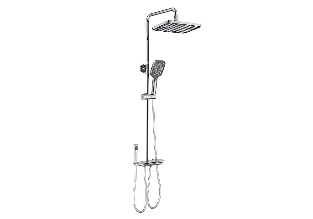 Душевая система Aquatek Поларис AQ3040CR хром купить в интернет-магазине сантехники Sanbest