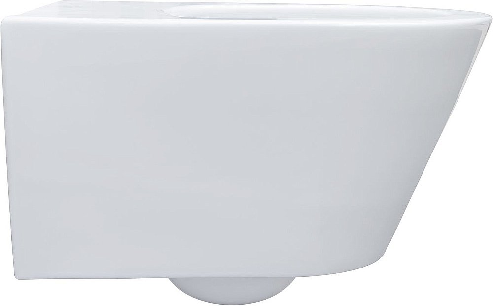 Унитаз подвесной Aquanet Lake белый с крышкой микролифт, безободковый купить в интернет-магазине Sanbest