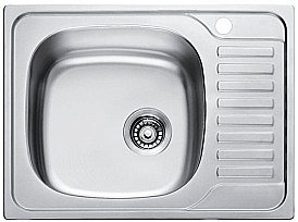 Мойка кухонная Kaiser KSS-6550 сталь/левая купить в интернет-магазине сантехники Sanbest