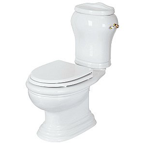 Унитаз Migliore Milady 31278 белый/золото купить в интернет-магазине Sanbest