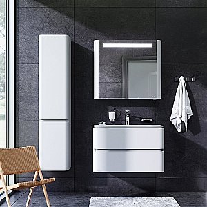 Зеркальный шкаф AM.PM Sensation 80 белый купить в интернет-магазине сантехники Sanbest