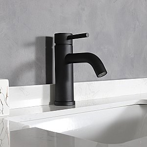 Смеситель для раковины Gid Inga SS096-BM-K черный матовый купить в интернет-магазине сантехники Sanbest