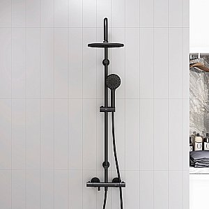 Душевая система Dorff Futura D0710522 черная купить в интернет-магазине сантехники Sanbest