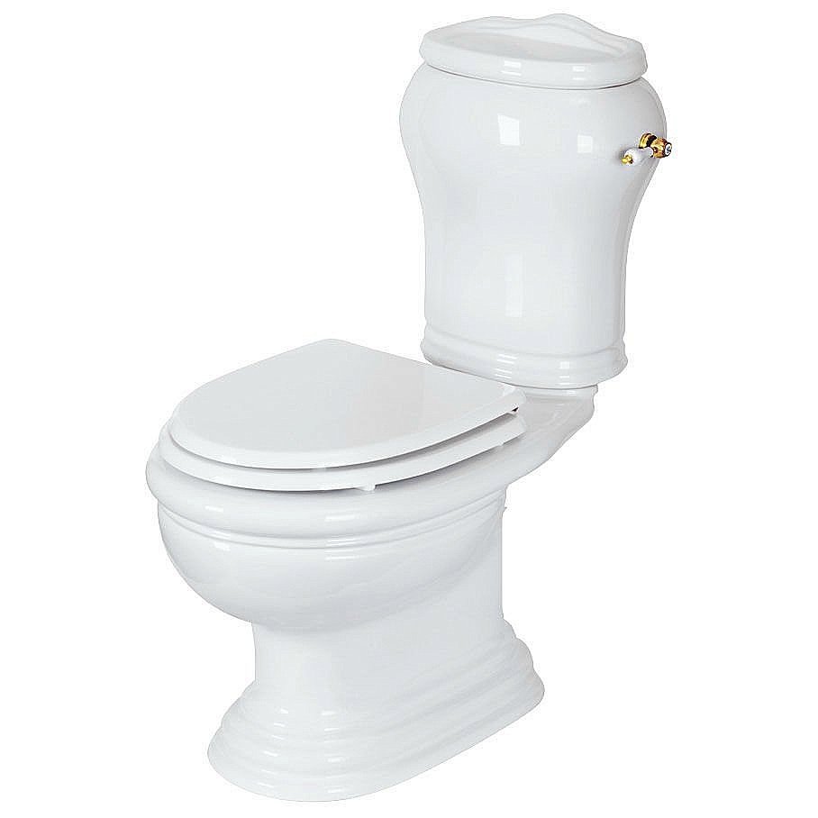 Унитаз Migliore Milady 31278 белый/золото купить в интернет-магазине Sanbest